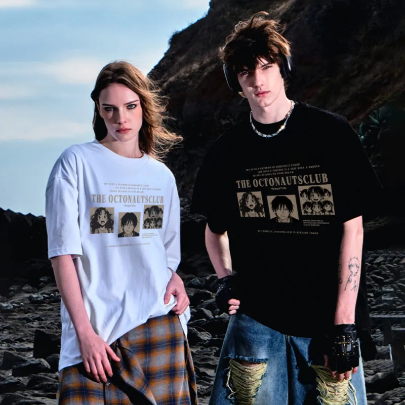 Small Columns Under The Sea T Shirt Unisex-2