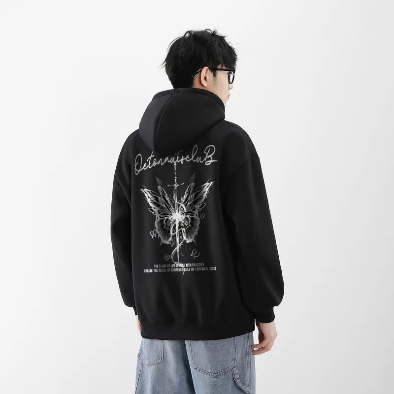 Small Columns Under The Sea Sweatshirt Set Unisex-8