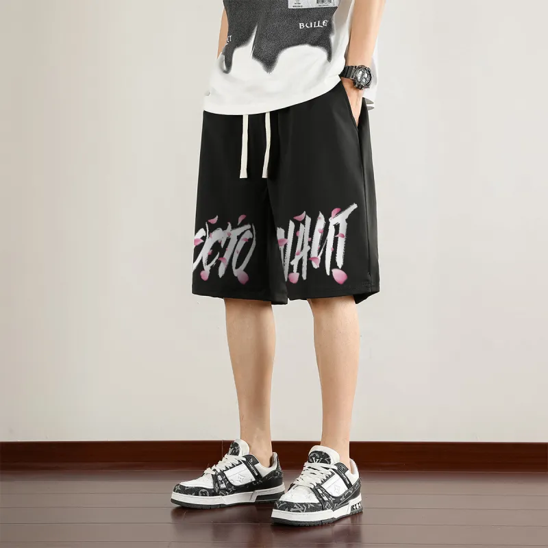 Small Columns Under The Sea Casual Shorts Unisex-3