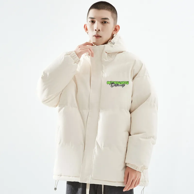 Small Columns Under The Sea Puffer Jacket Unisex-6