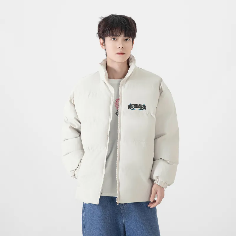 Small Columns Under The Sea Puffer Jacket Unisex-9