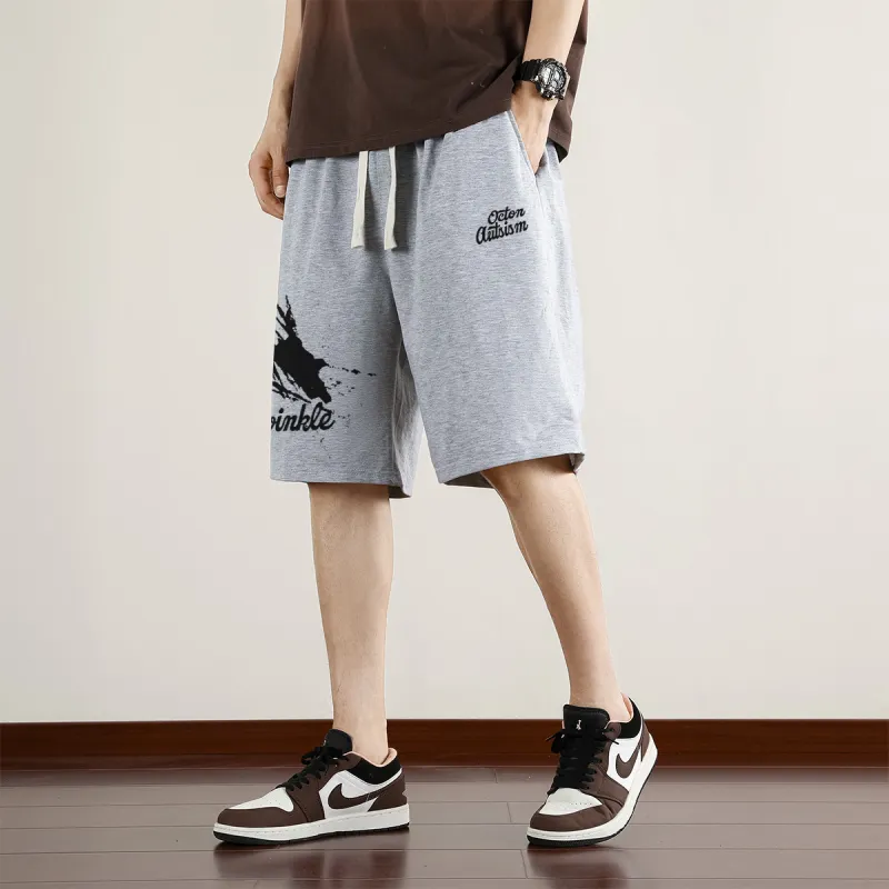Small Columns Under The Sea Casual Shorts Unisex-7