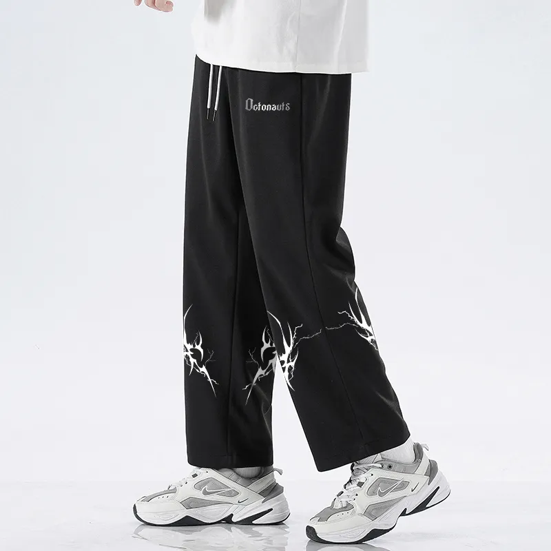 Small Columns Under The Sea Casual Pants Unisex-4