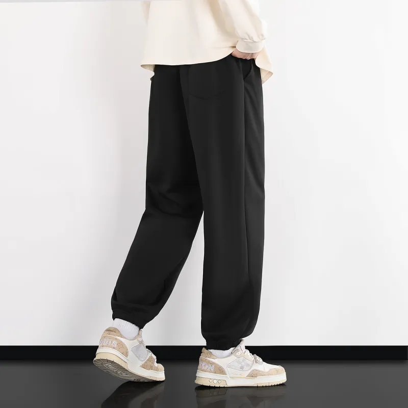 Small Columns Under The Sea Knitted Sports Pants Unisex-5