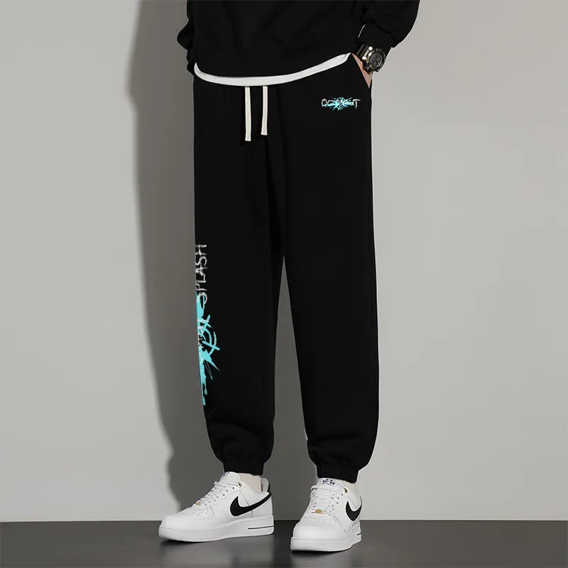 Small Columns Under The Sea Casual Pants Unisex-3
