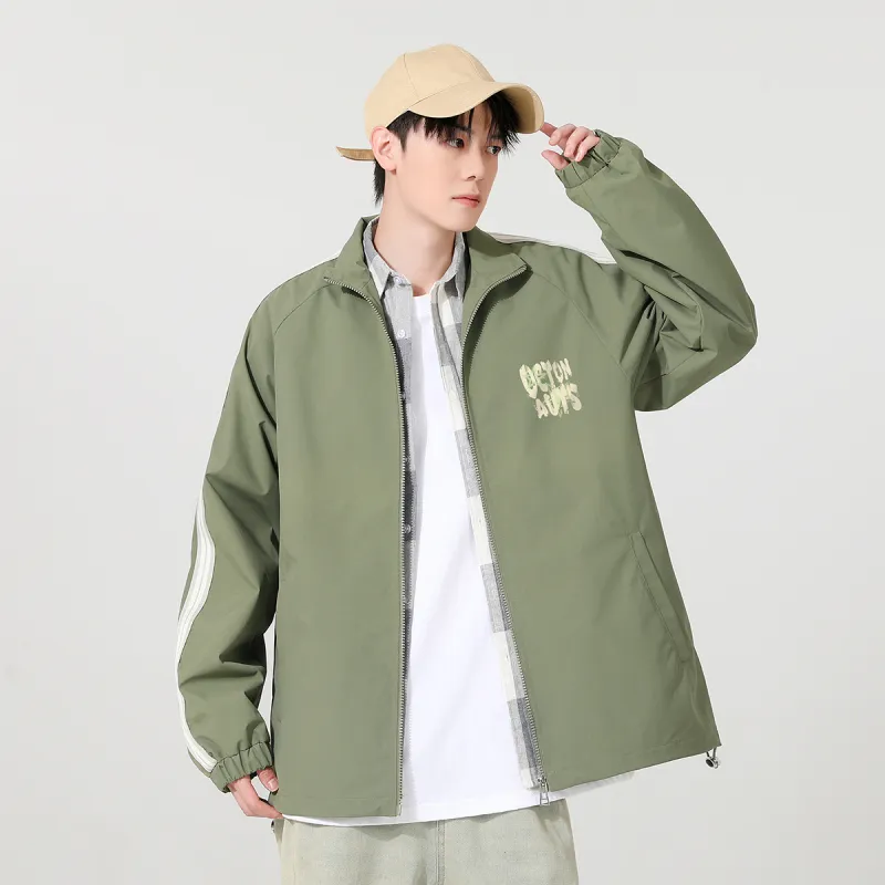 Small Columns Under The Sea Jackets Coats Unisex-14