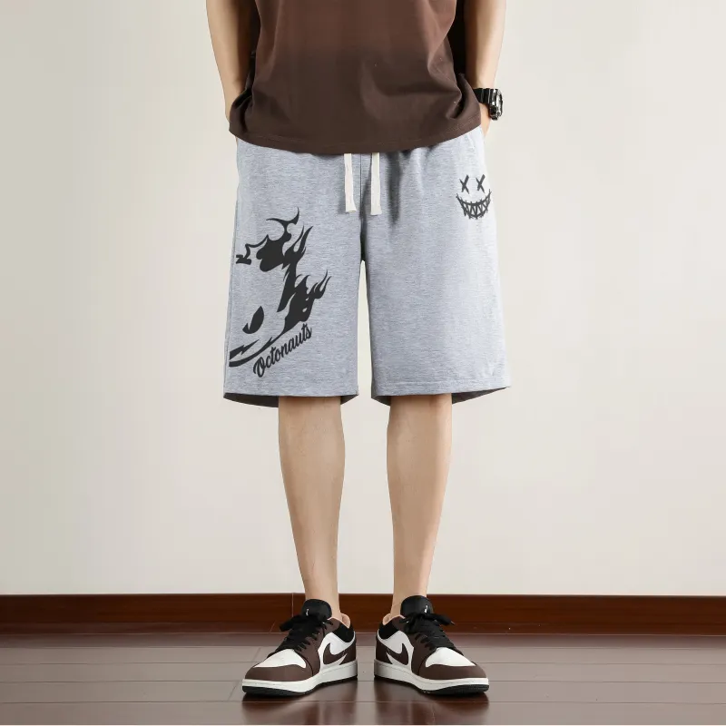 Small Columns Under The Sea Casual Shorts Unisex-6