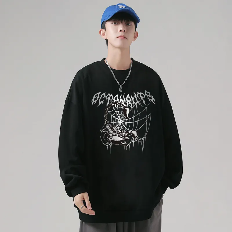 Small Columns Under The Sea Sweatshirt Unisex-3