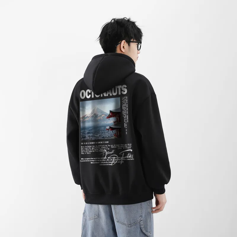 Small Columns Under The Sea Sweatshirt Set Unisex-8