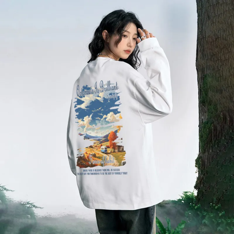 Small Columns Under The Sea T Shirt Unisex-3