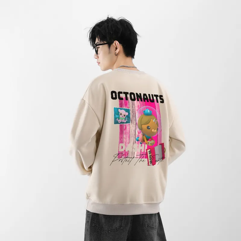 Small Columns Under The Sea Sweatshirt Unisex-14