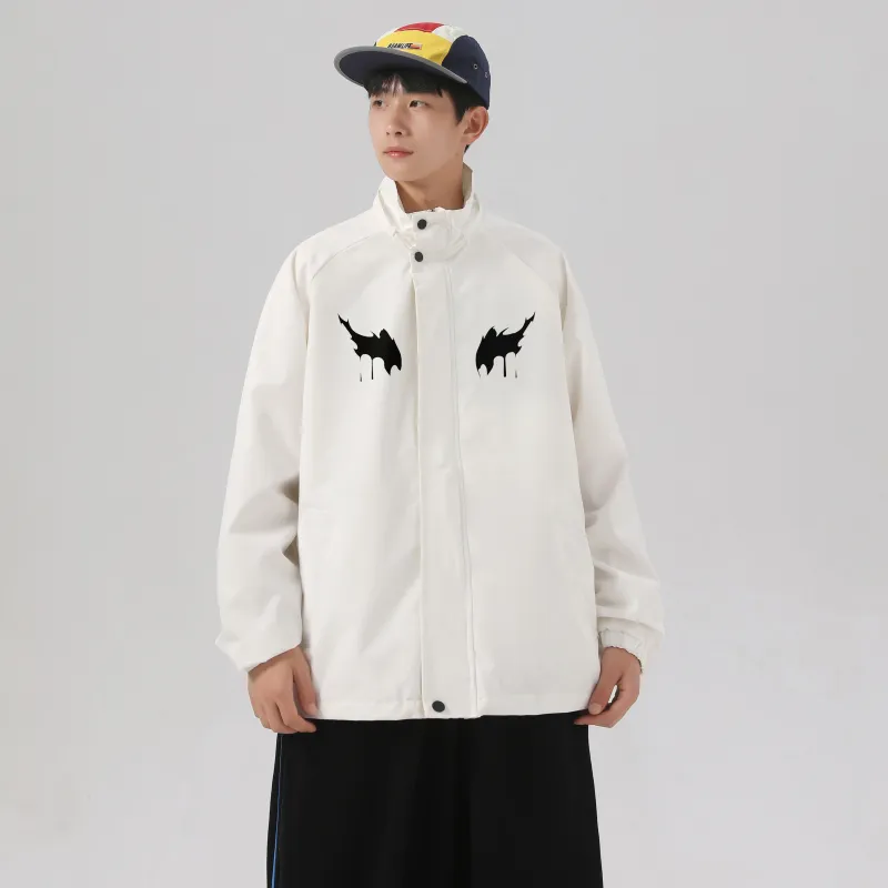 Small Columns Under The Sea Jackets Coats Unisex-9
