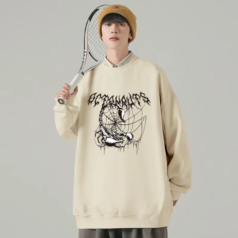 Small Columns Under The Sea Sweatshirt Unisex-10