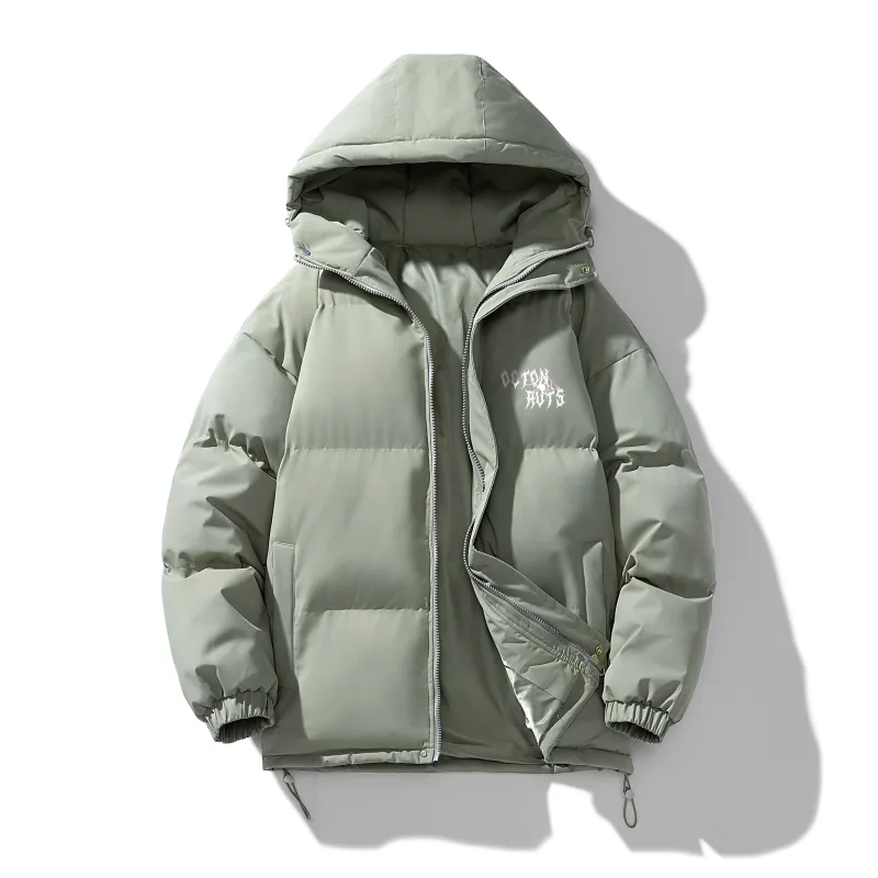 Small Columns Under The Sea Puffer Jacket Unisex-17
