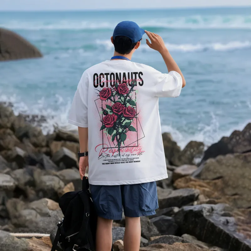 Small Columns Under The Sea T Shirt Unisex-4