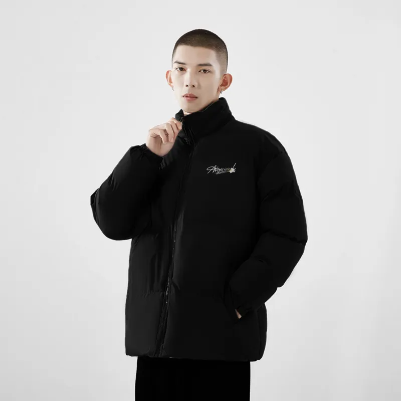 Small Columns Under The Sea Puffer Jacket Unisex-4