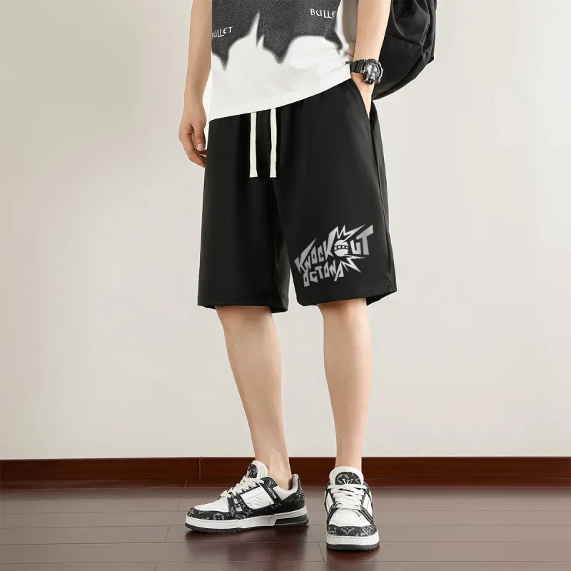 Small Columns Under The Sea Casual Shorts Unisex-2