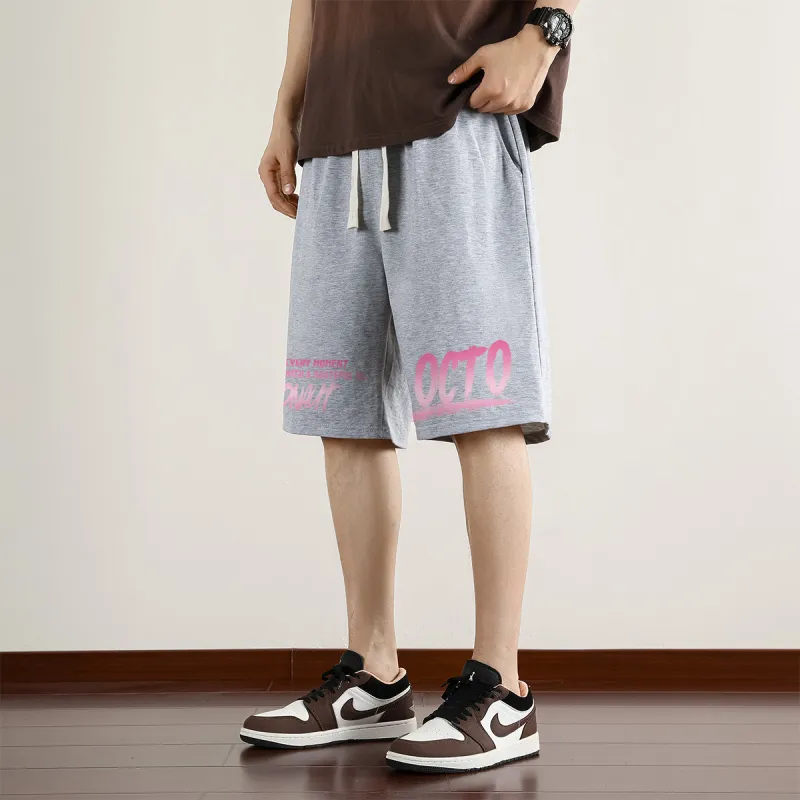 Small Columns Under The Sea Casual Shorts Unisex-6