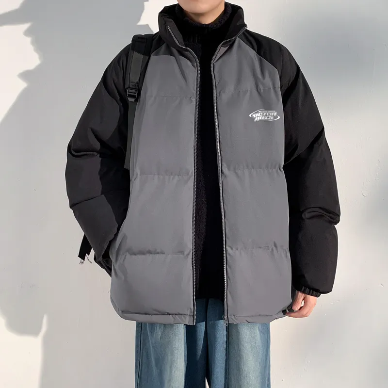Small Columns Under The Sea Puffer Jacket Unisex-11