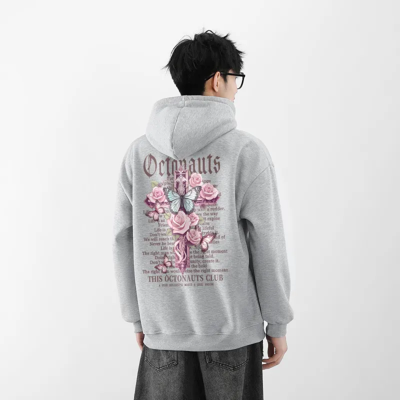 Small Columns Under The Sea Sweatshirt Set Unisex-12
