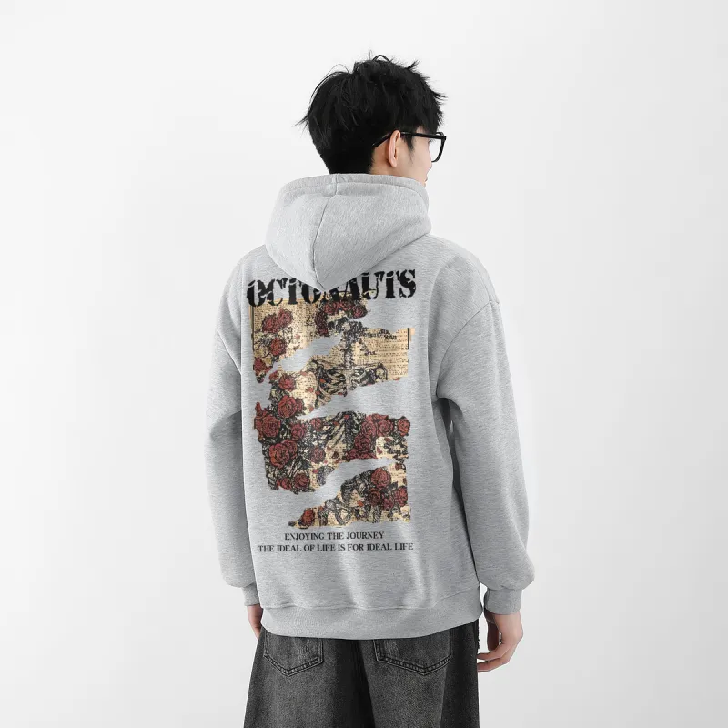 Small Columns Under The Sea Hoodie Unisex-16