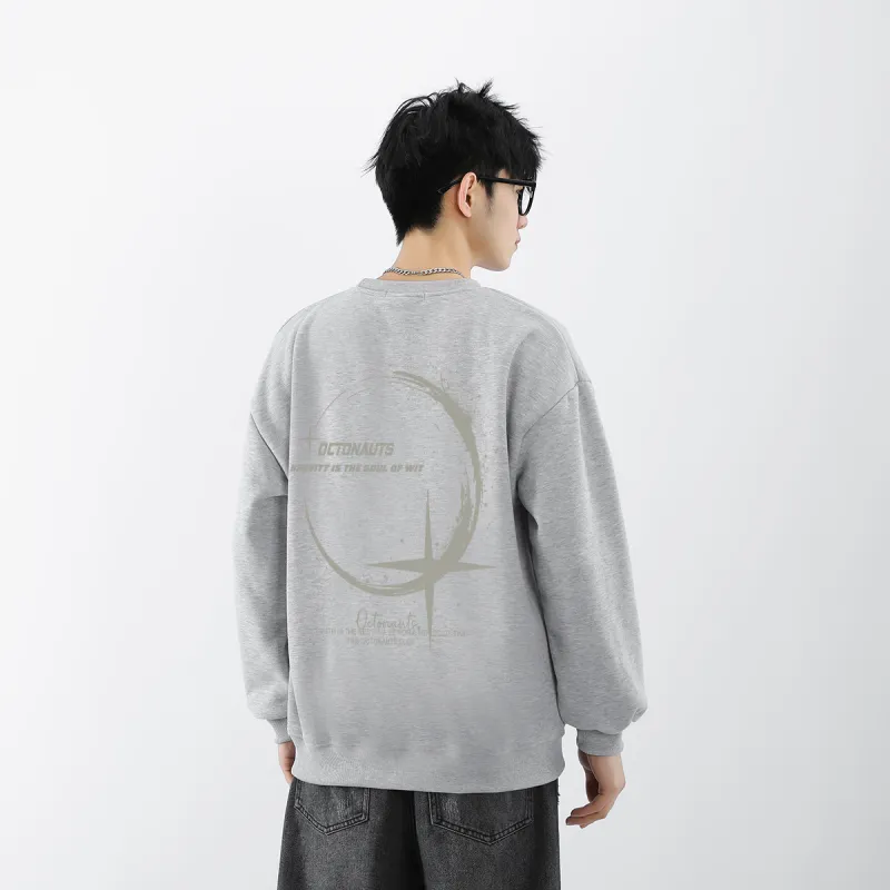 Small Columns Under The Sea Sweatshirt Set Unisex-12