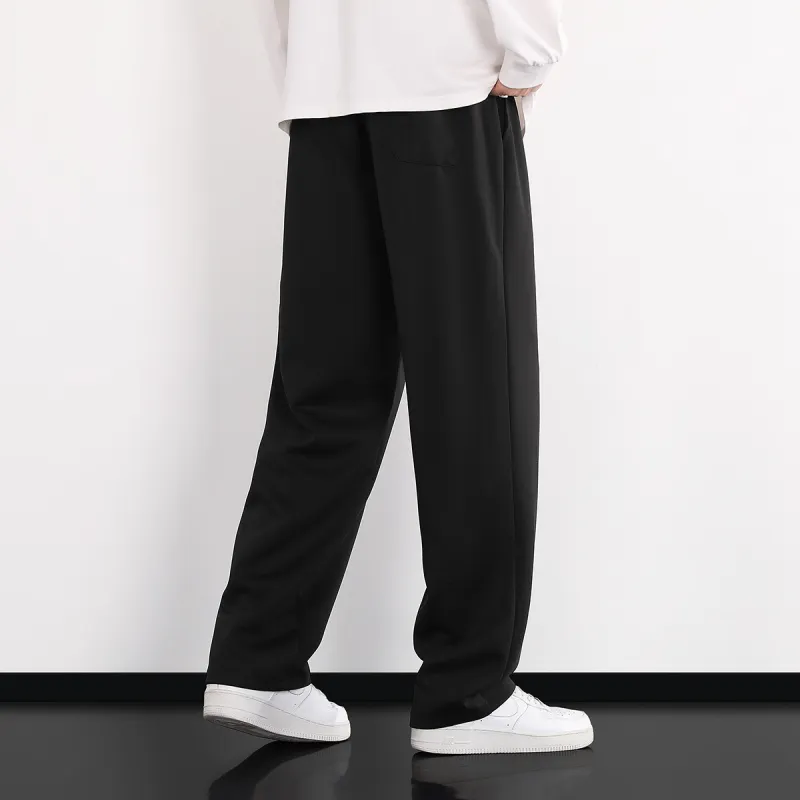Small Columns Under The Sea Knitted Sports Pants Unisex-4