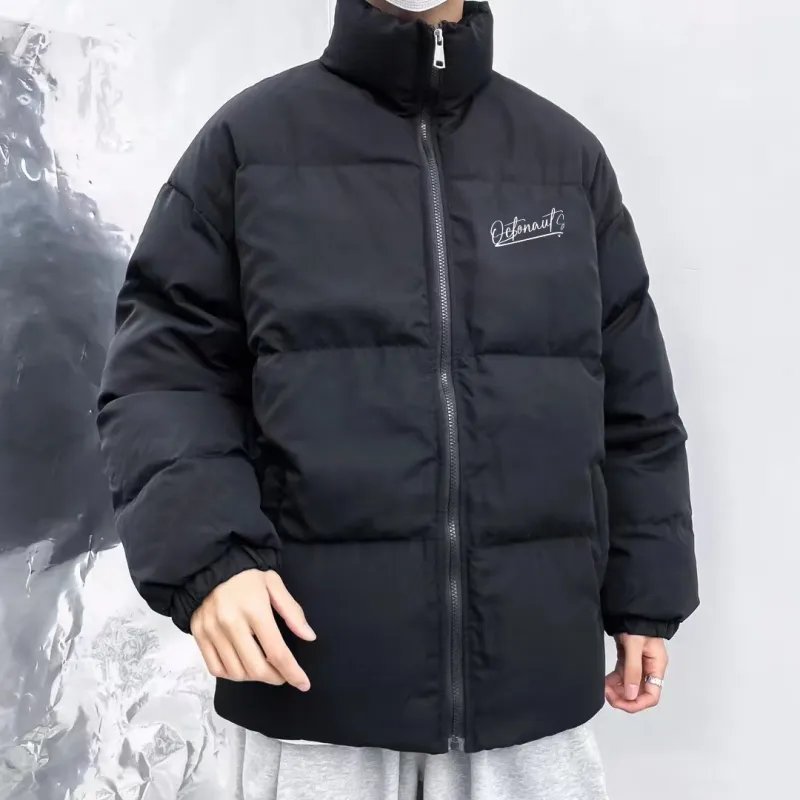 Small Columns Under The Sea Puffer Jacket Unisex-3