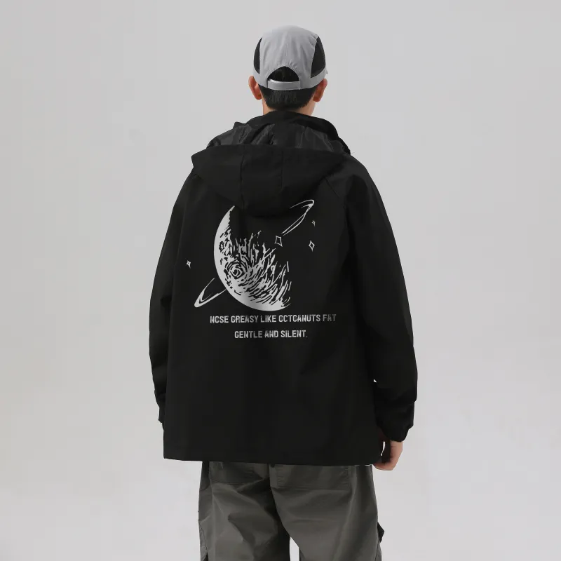Small Columns Under The Sea Jackets Coats Unisex-4