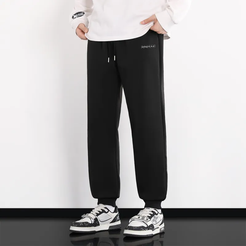 Small Columns Under The Sea Knitted Sports Pants Unisex-3