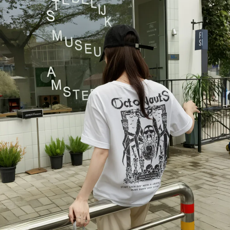 Small Columns Under The Sea T Shirt Unisex-4