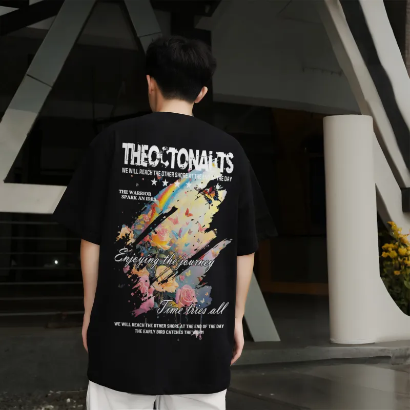 Small Columns Under The Sea T Shirt Unisex-6