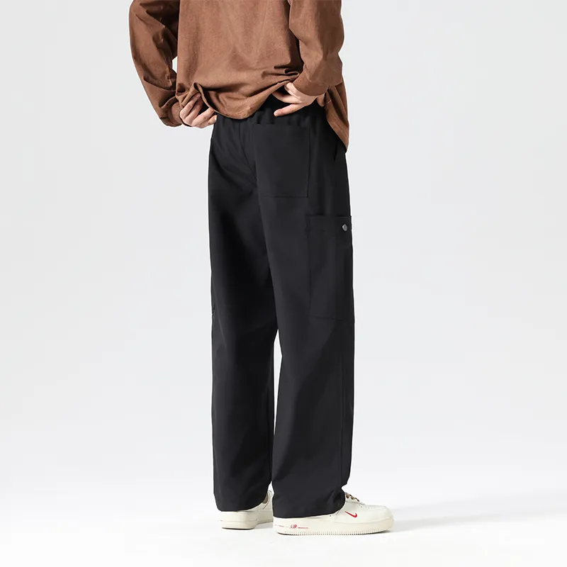 Small Columns Under The Sea Cargo Pants Unisex-1