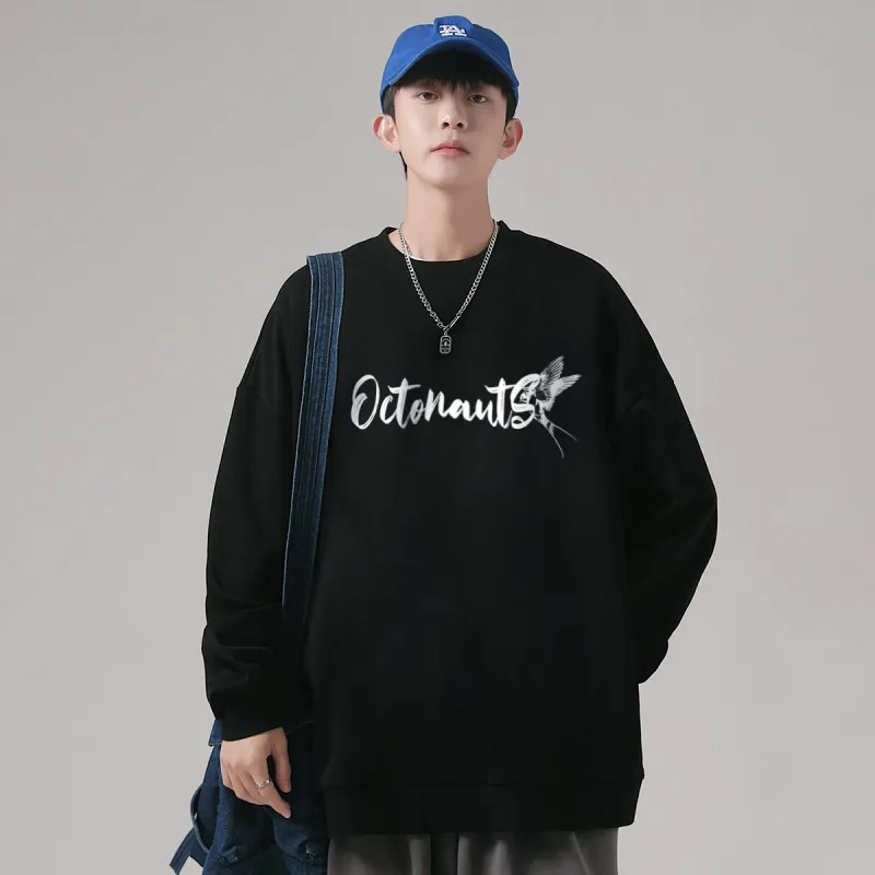 Small Columns Under The Sea Sweatshirt Unisex-2