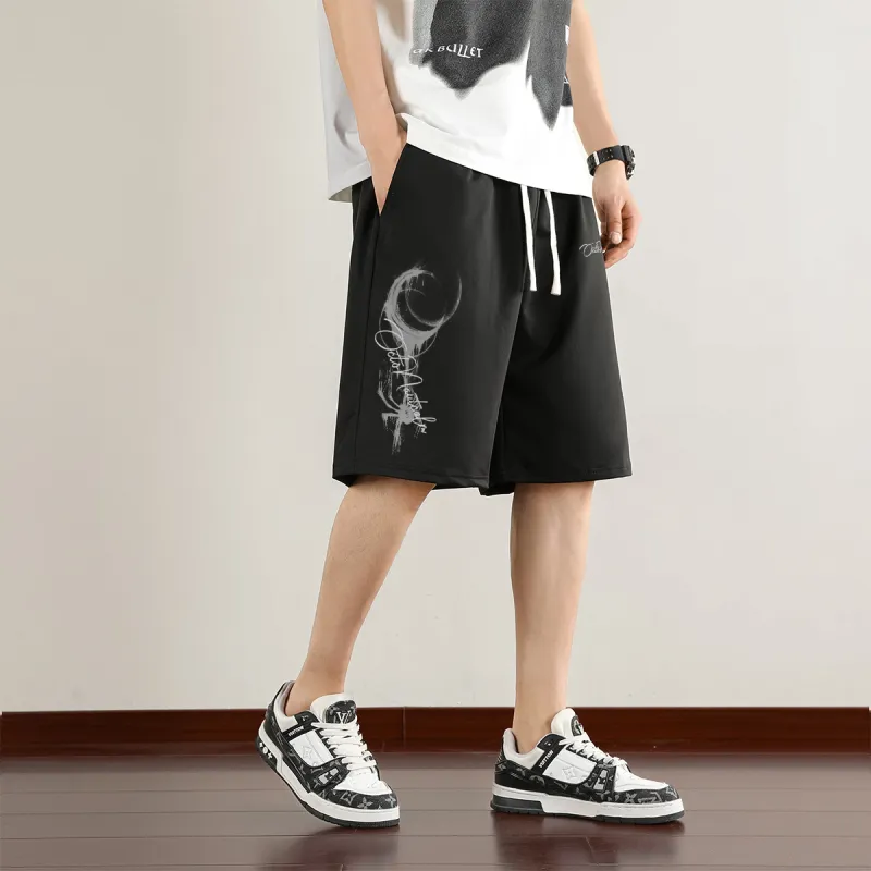 Small Columns Under The Sea Casual Shorts Unisex-3