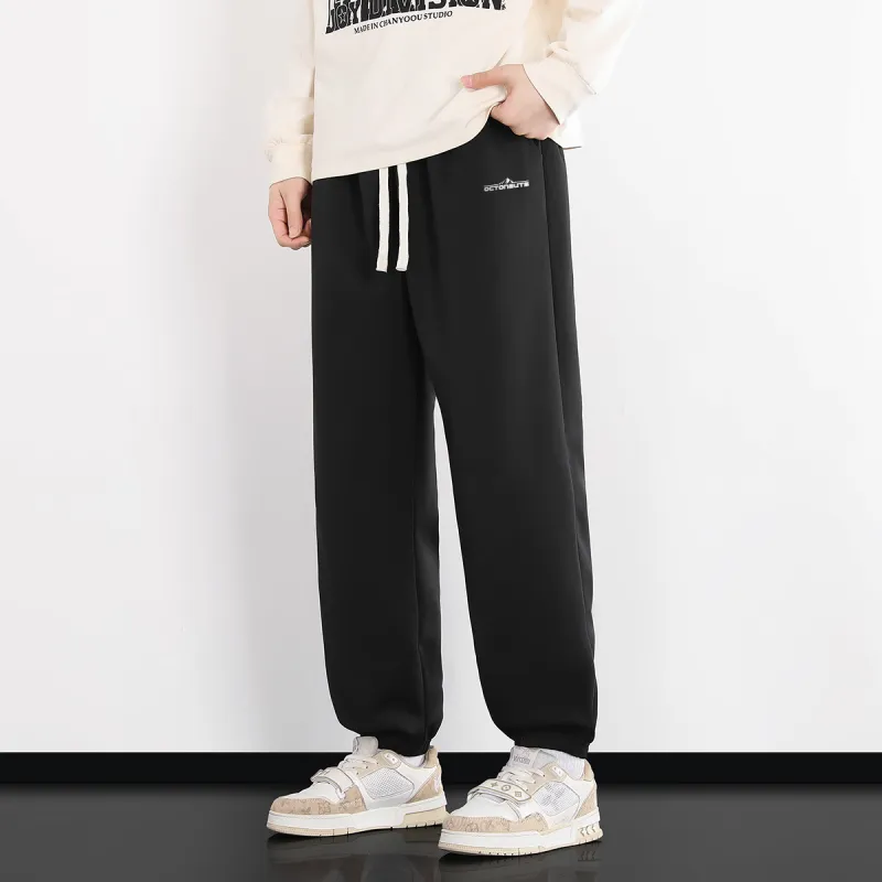 Small Columns Under The Sea Knitted Sports Pants Unisex-17