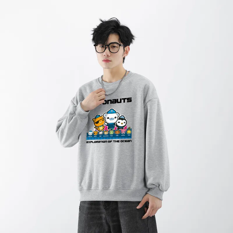 Small Columns Under The Sea Sweatshirt Unisex-18