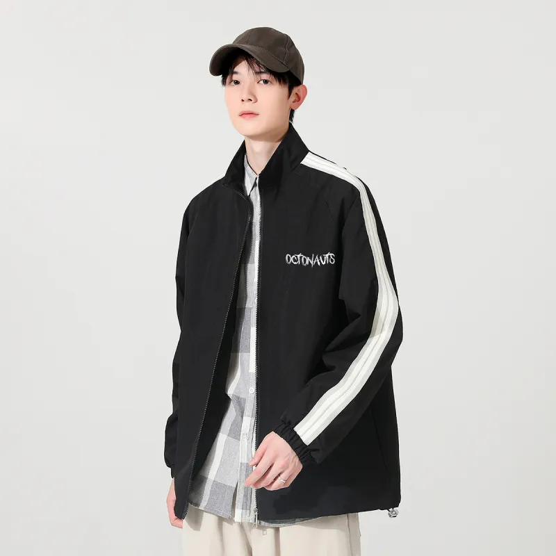 Small Columns Under The Sea Jackets Coats Unisex-3