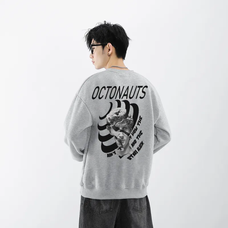Small Columns Under The Sea Sweatshirt Unisex-18