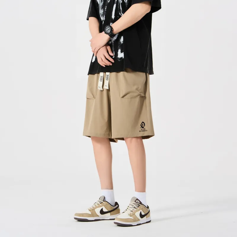 Small Columns Under The Sea Casual Shorts Unisex-11
