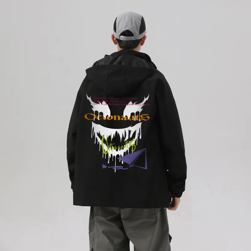 Small Columns Under The Sea Jackets Coats Unisex-2