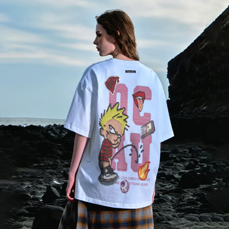 Small Columns Under The Sea T Shirt Unisex-3