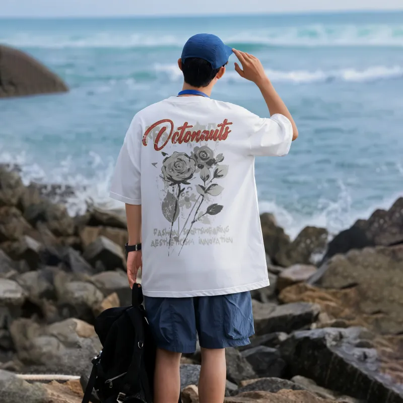 Small Columns Under The Sea T Shirt Unisex-4