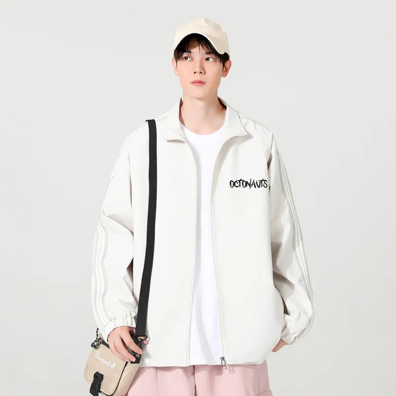 Small Columns Under The Sea Jackets Coats Unisex-6
