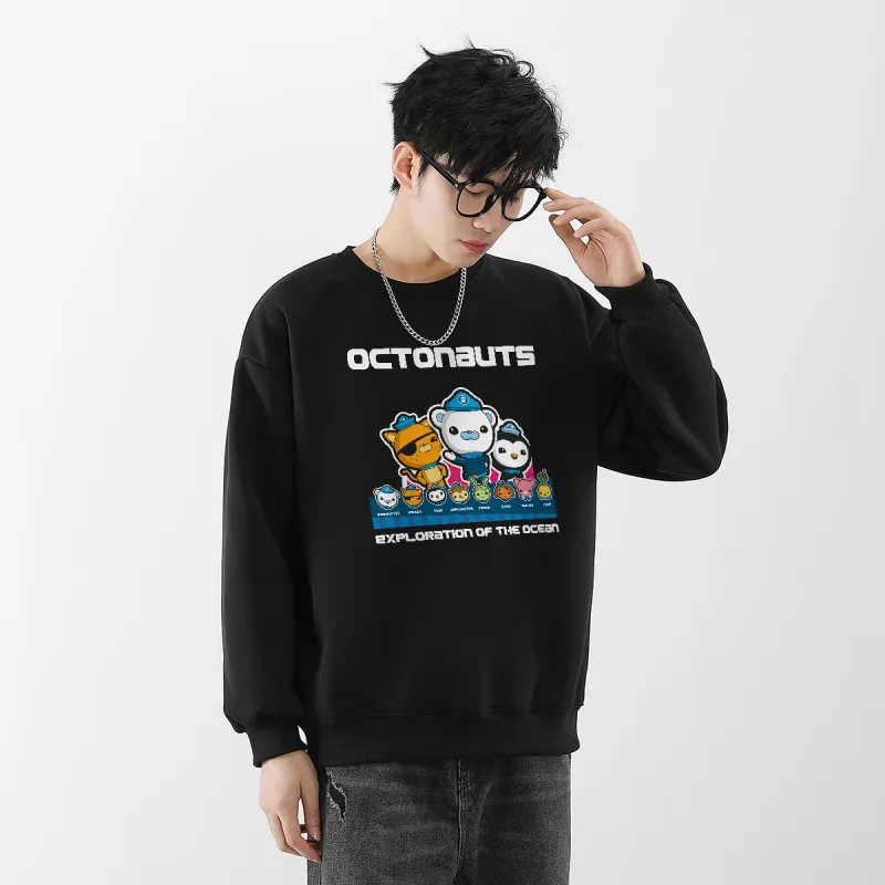Small Columns Under The Sea Sweatshirt Unisex-8