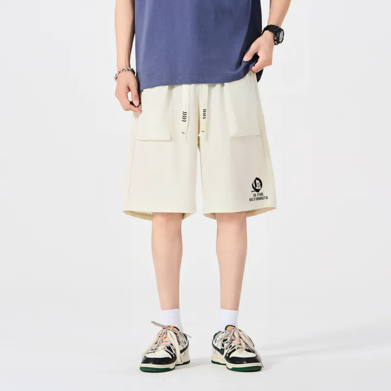 Small Columns Under The Sea Casual Shorts Unisex-6