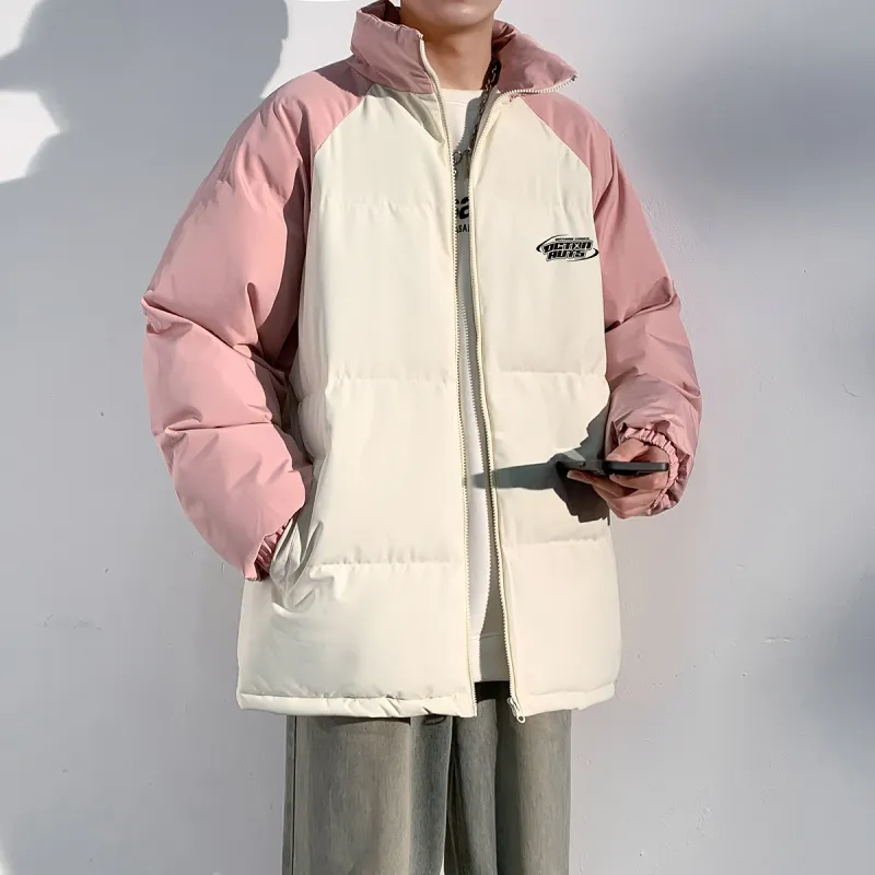 Small Columns Under The Sea Puffer Jacket Unisex-2