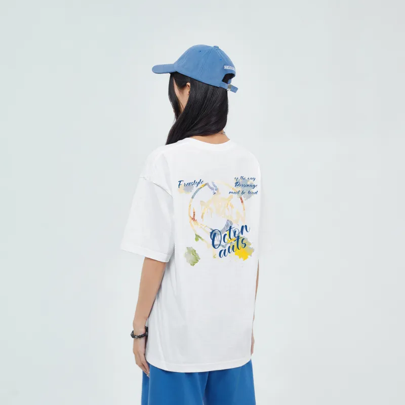 Small Columns Under The Sea T Shirt Unisex-7