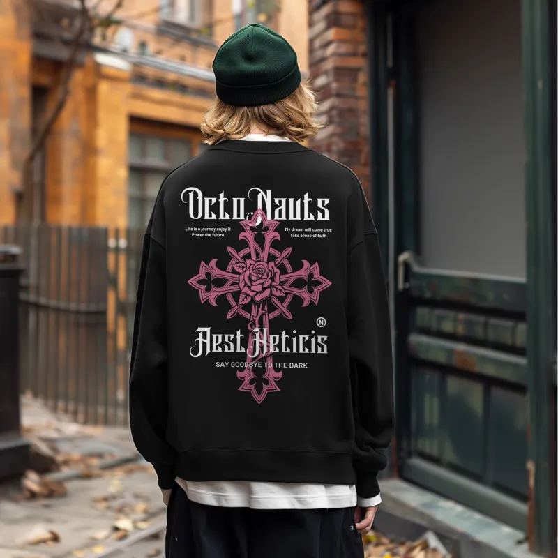 Small Columns Under The Sea Sweatshirt Unisex-24