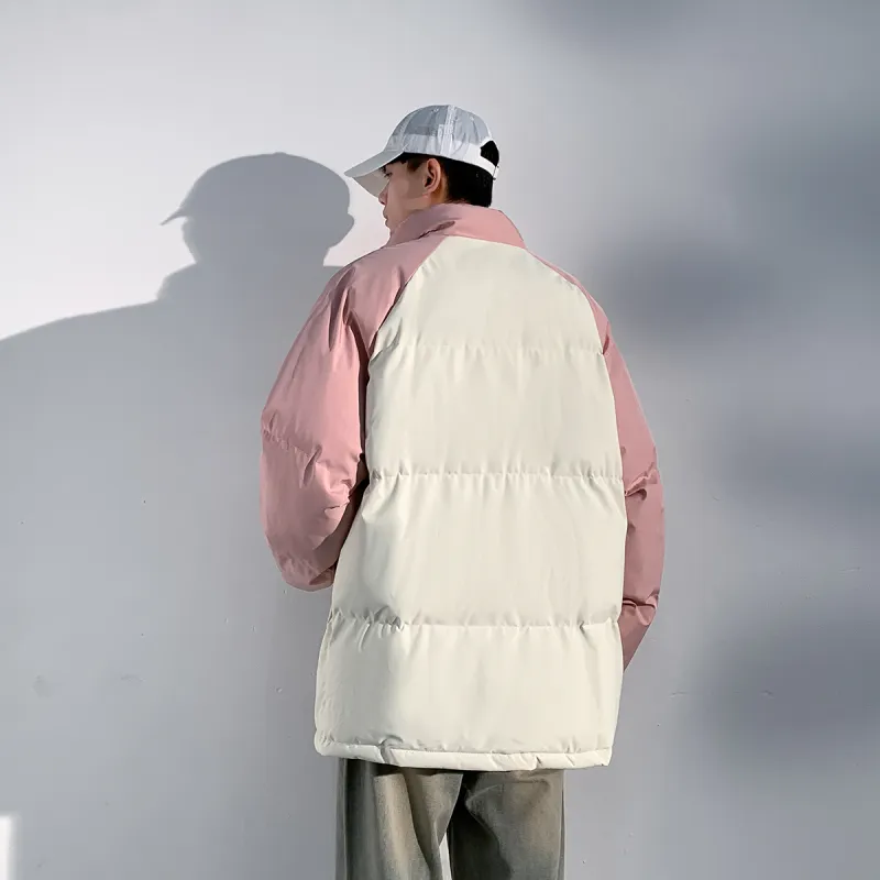 Small Columns Under The Sea Puffer Jacket Unisex-3